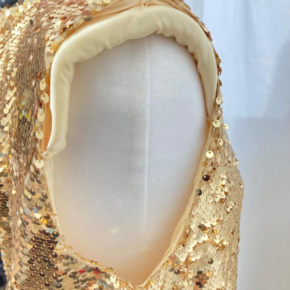 Marc New York Gold Sequin Top - Picture 5 of 11